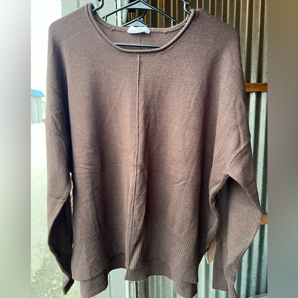 Elegant Brown Sweater